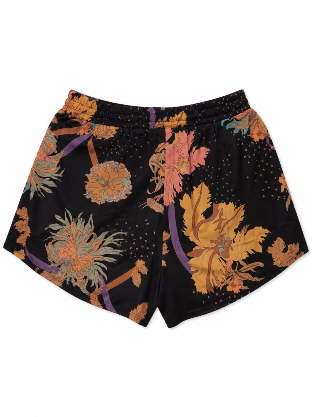 Honey Mango Black Lace Cami + Love & Harmony Floral Shorts Set S NWT - Picture 3 of 6